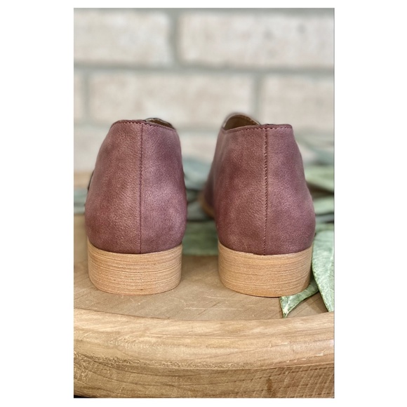 Mi.iM "Harley" Open Toe Side Cutout Flat - Purple - Picture 4 of 7